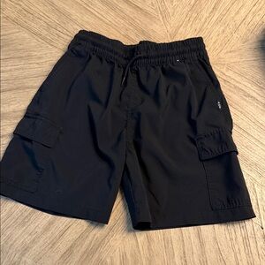 Abercrombie Kids Black Cargo Shorts